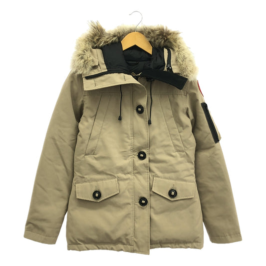 CANADA GOOSE / カナダグース | BRONTE PARKA ブロンテ パーカー ヘリテージ ダウンジャケット | XS | ベージュ | レディース