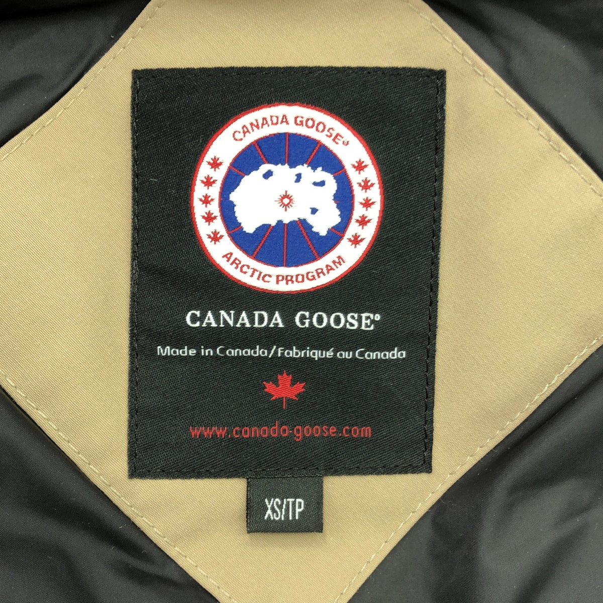 CANADA GOOSE / カナダグース | BRONTE PARKA ブロンテ パーカー ヘリテージ ダウンジャケット | XS | ベージュ | レディース