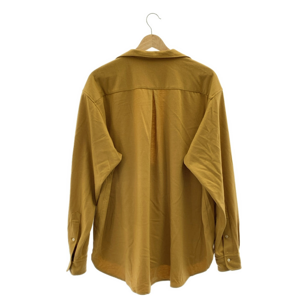 KANEMASA PHIL. / 카네마사필 | 2024AW | 36G Cashmere Varruse Shirt 캐시미어 발즈 셔츠 | M | 남성