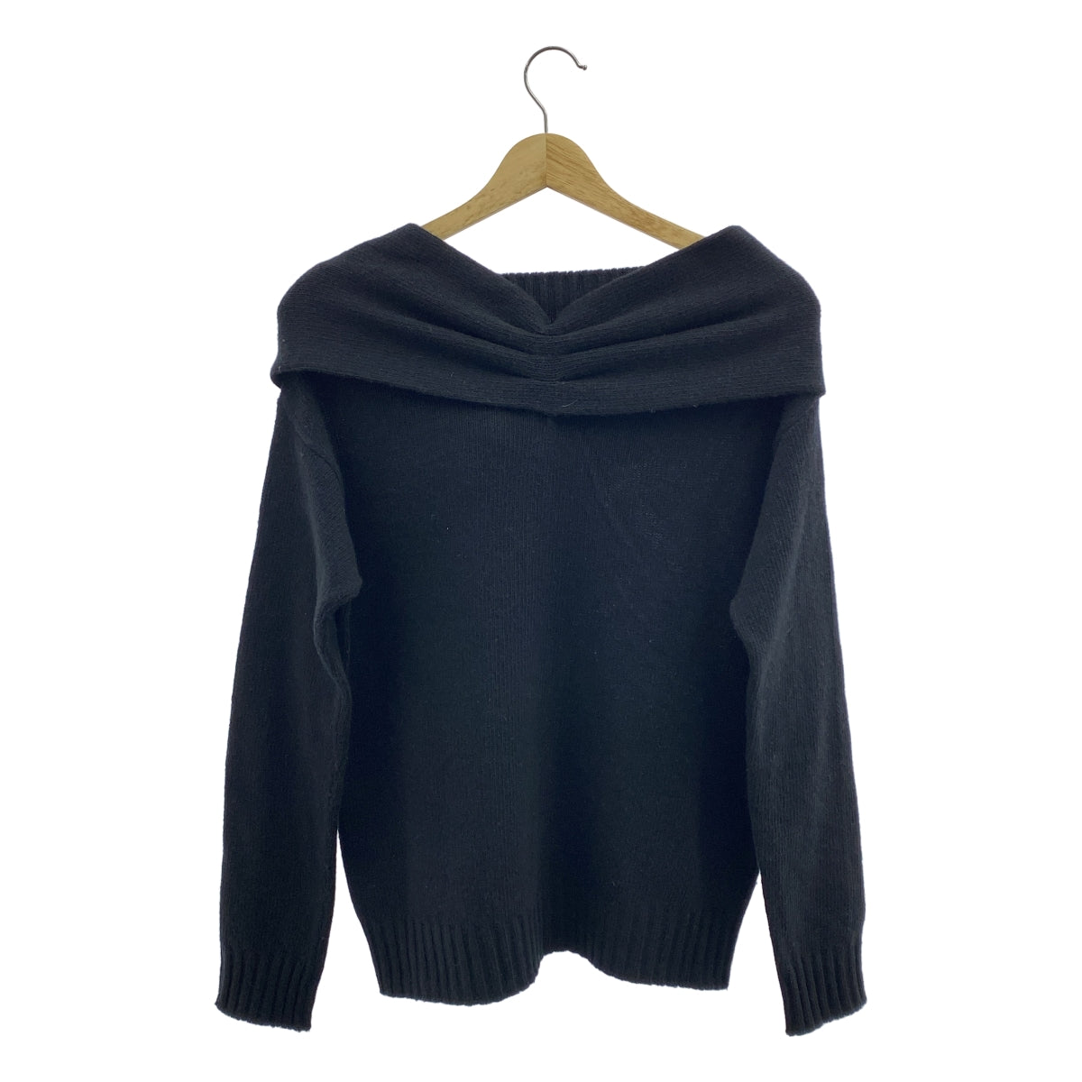 PRADA / プラダ | ウール カシミヤ オフショルダー ニット | 36 | レディース