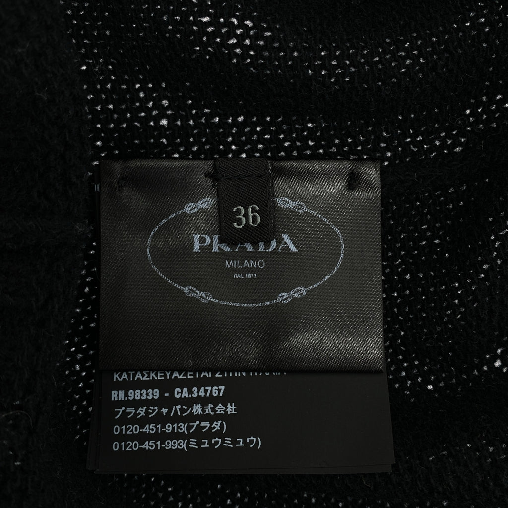 PRADA / プラダ | ウール カシミヤ オフショルダー ニット | 36 | レディース
