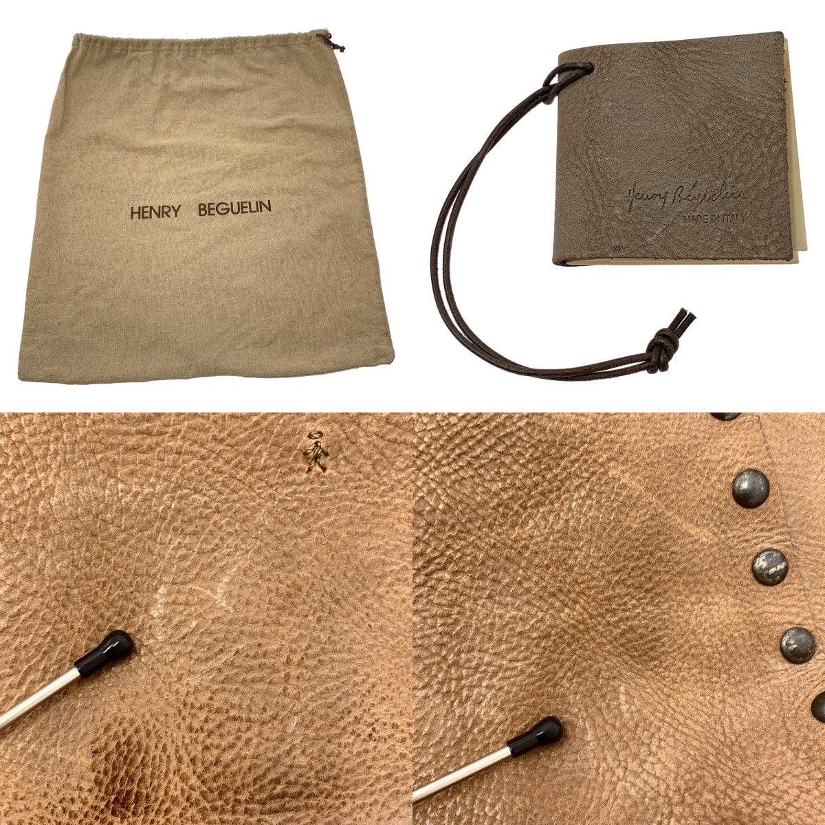 HENRY BEGUELIN / エンリーベグリン | レザー トートバッグ | – KLD