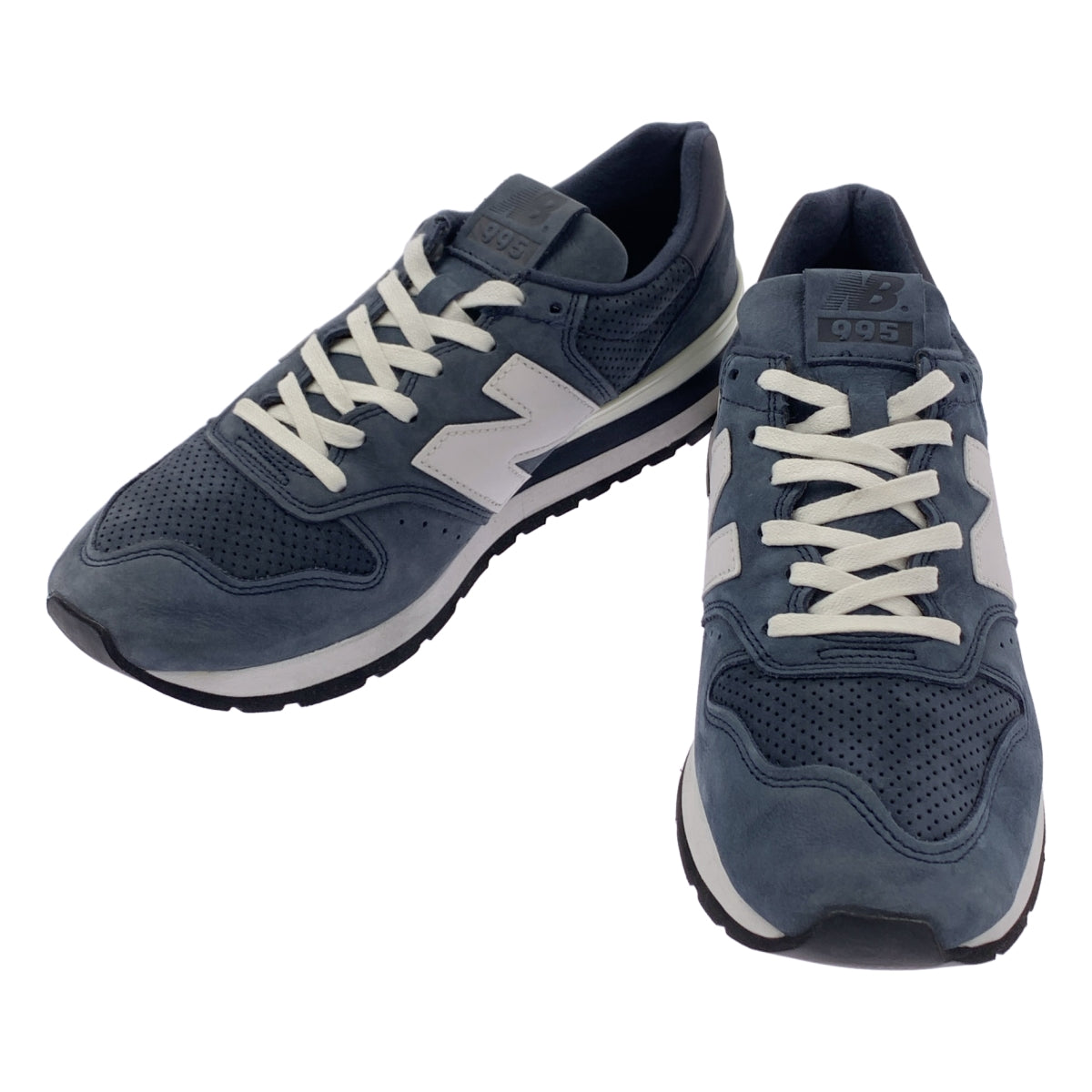 New Balance 995 美國製造低筒運動鞋，尺寸 27.5 厘米，海軍藍，男款，狀況良好