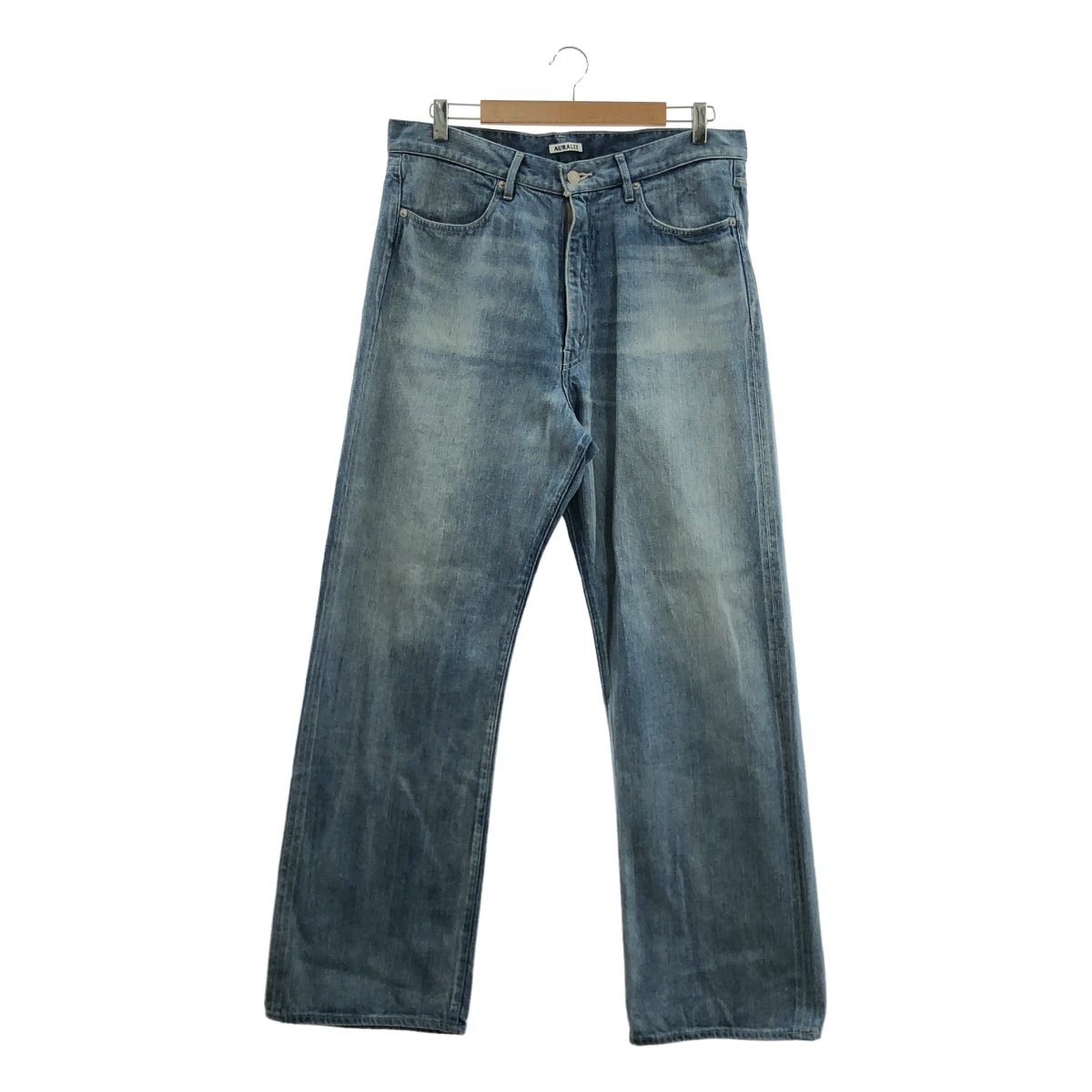 AURALEE / オーラリー | 2025SS | SELVEDGE FADED LIGHT DENIM PANTS | 5 | メンズ