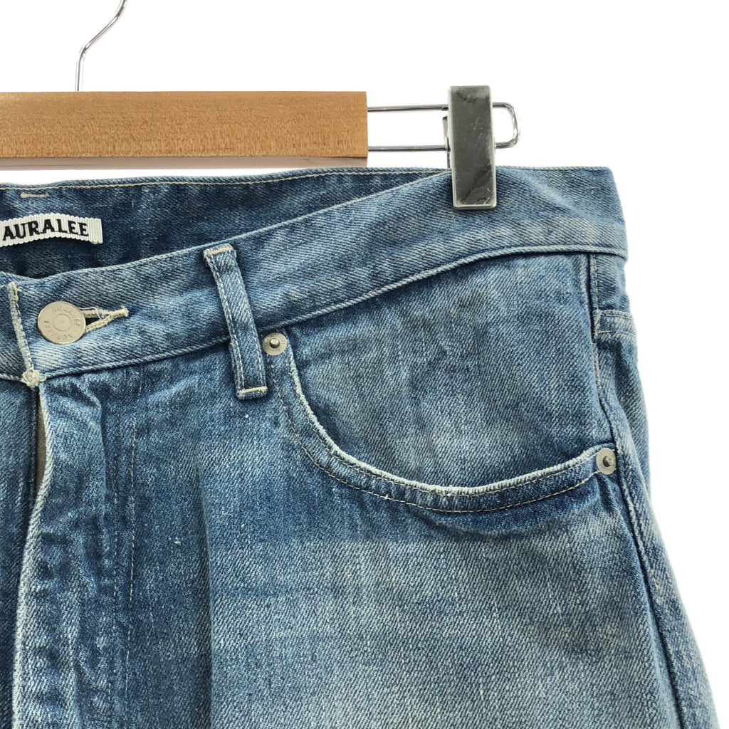 AURALEE / オーラリー | 2025SS | SELVEDGE FADED LIGHT DENIM PANTS | 5 | メンズ
