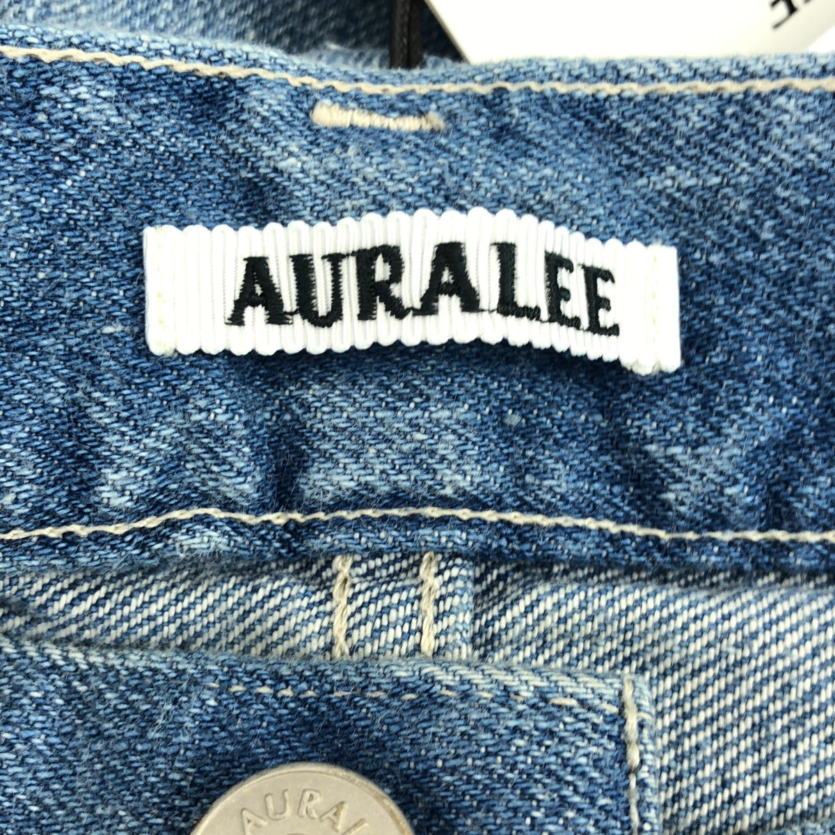 [新產品] AURALEE | 2025SS | 淺色赤耳牛仔褲 | 5碼 | 淺靛藍 | 男款