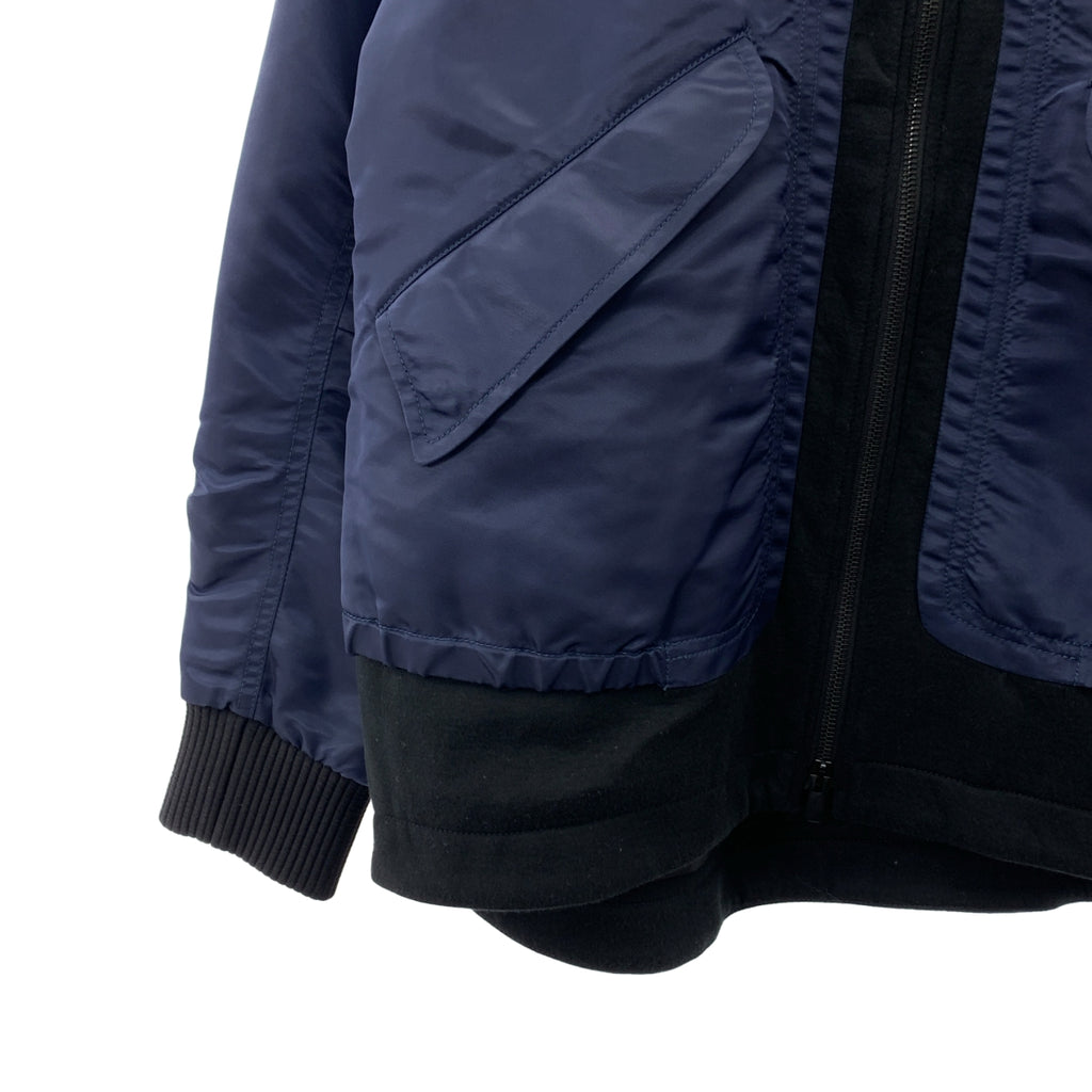 TIM COPPENS / 팀코펜즈 | 레이어드 풀 Zip 블루존 재킷 후디 | S | 남성