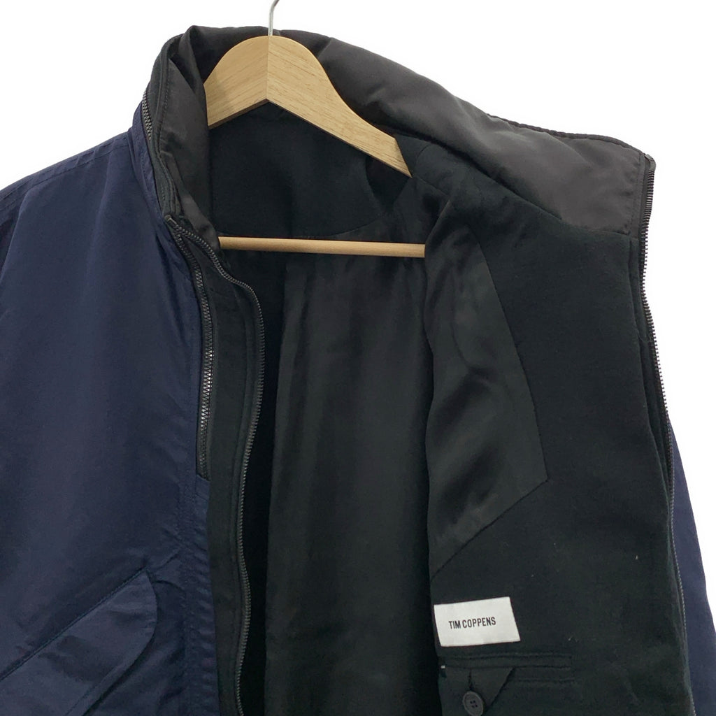TIM COPPENS / 팀코펜즈 | 레이어드 풀 Zip 블루존 재킷 후디 | S | 남성