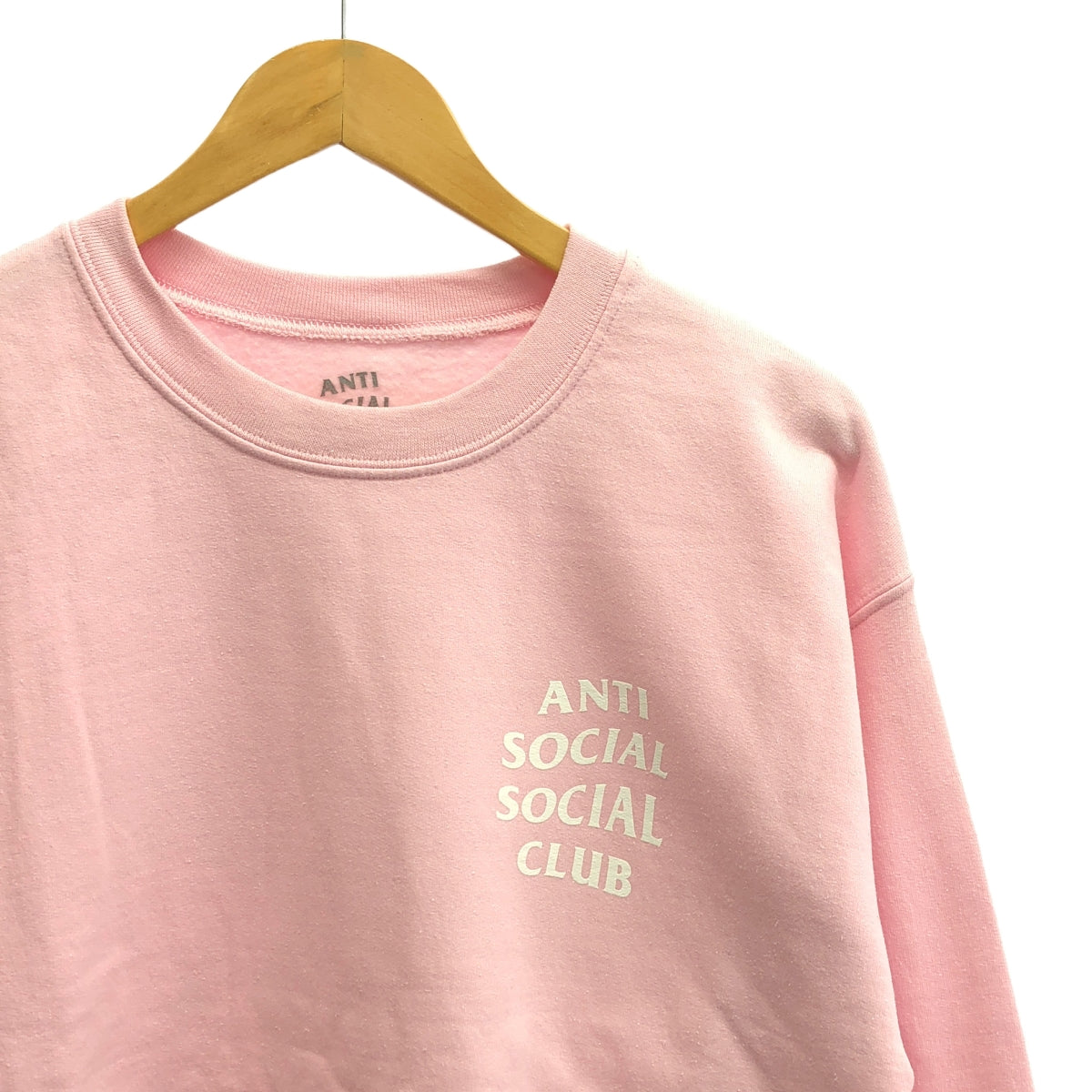 ANTI SOCIAL SOCIAL CLUB / アンチソーシャルソーシャルクラブ | クルーネック スウェット | M | ピンク | メンズ