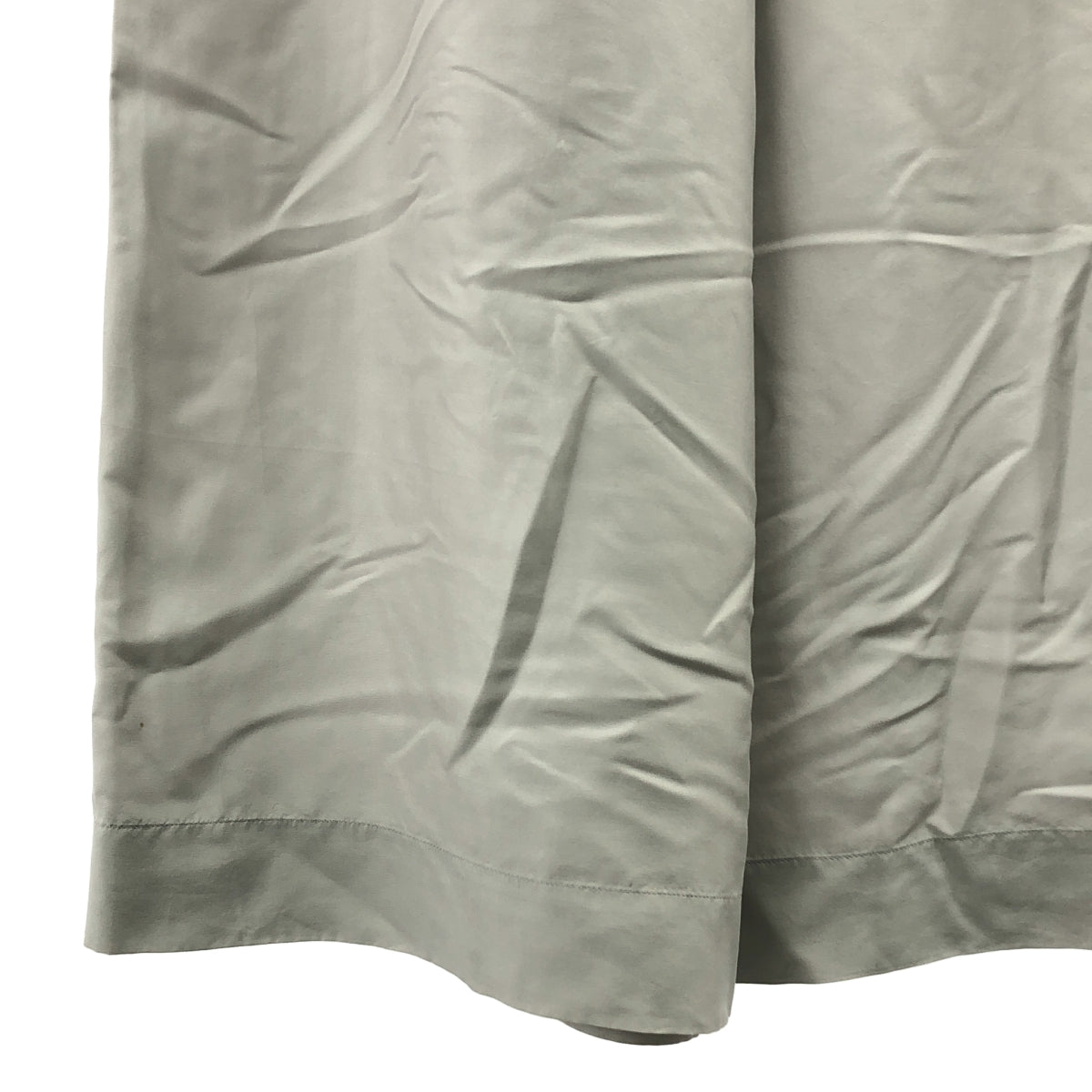 arts&science パンツ グレー シルク ARTS&SCIENCE / アーツアンドサイエンス | シルク ワイド