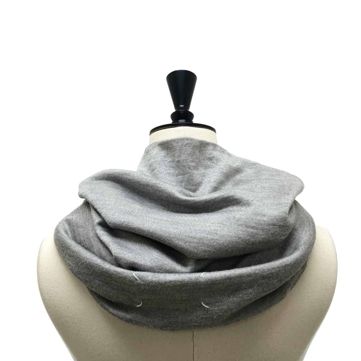 Martin Margiela / マルタンマルジェラ | 2007AW | ここのえ / ウール シルク スヌード ネックウォーマー |