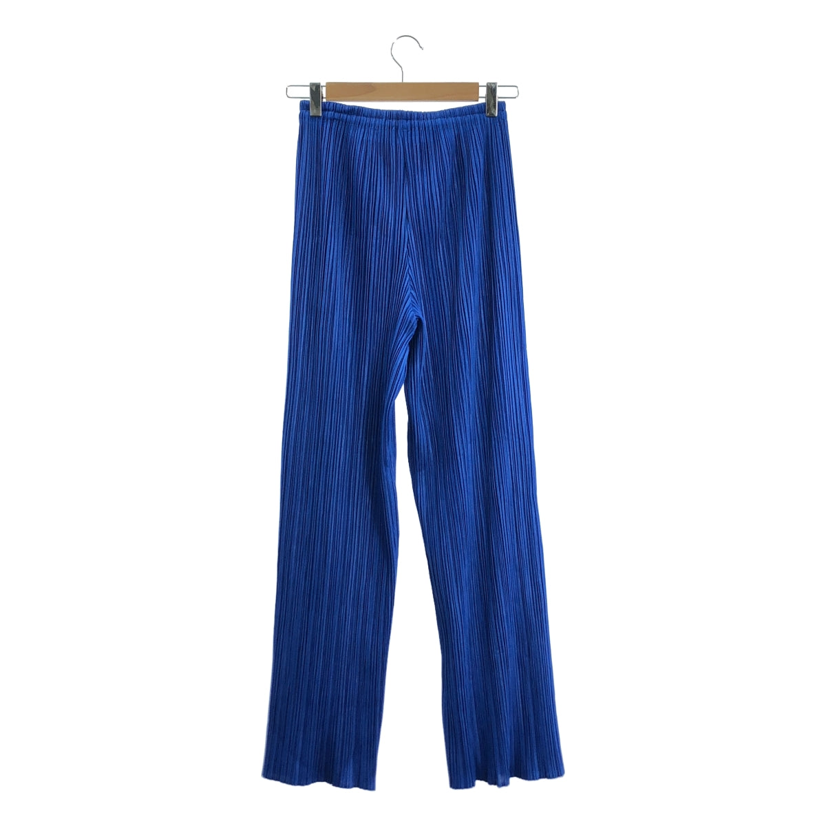 PLEATS PLEASE ISSEY MIYAKE | 百褶休閒褲 | 4碼 | 藍色 | 女款