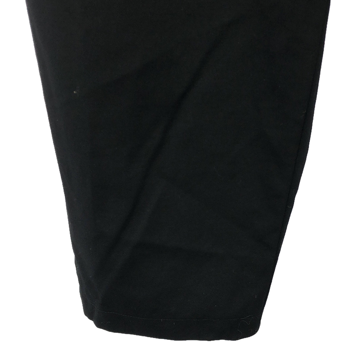 Y's / Y's 山本耀司 | 2001SS | 2褶羊毛褲 |黑色 |女性的