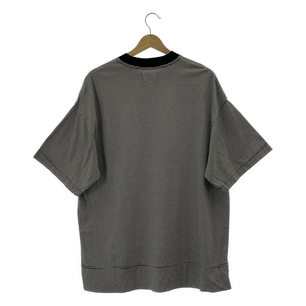 MARKAWARE / マーカウェア | BOX Tee S/S ORGANIC COTTON BORDER コットン ボーダー カットソー | 2 | メンズ