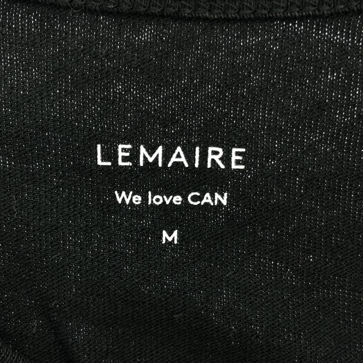 LEMAIRE / Lemaire | big hit printed top cut and sew | M | Black | Men's