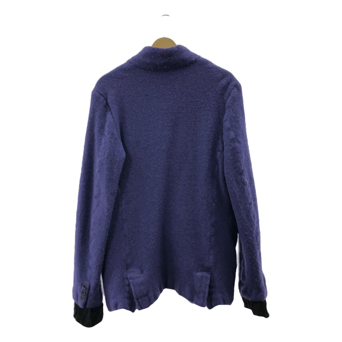 COMME des GARCONS HOMME PLUS | 2022秋冬 |羊毛縮水訂製外套 |中號 |紫色|男士