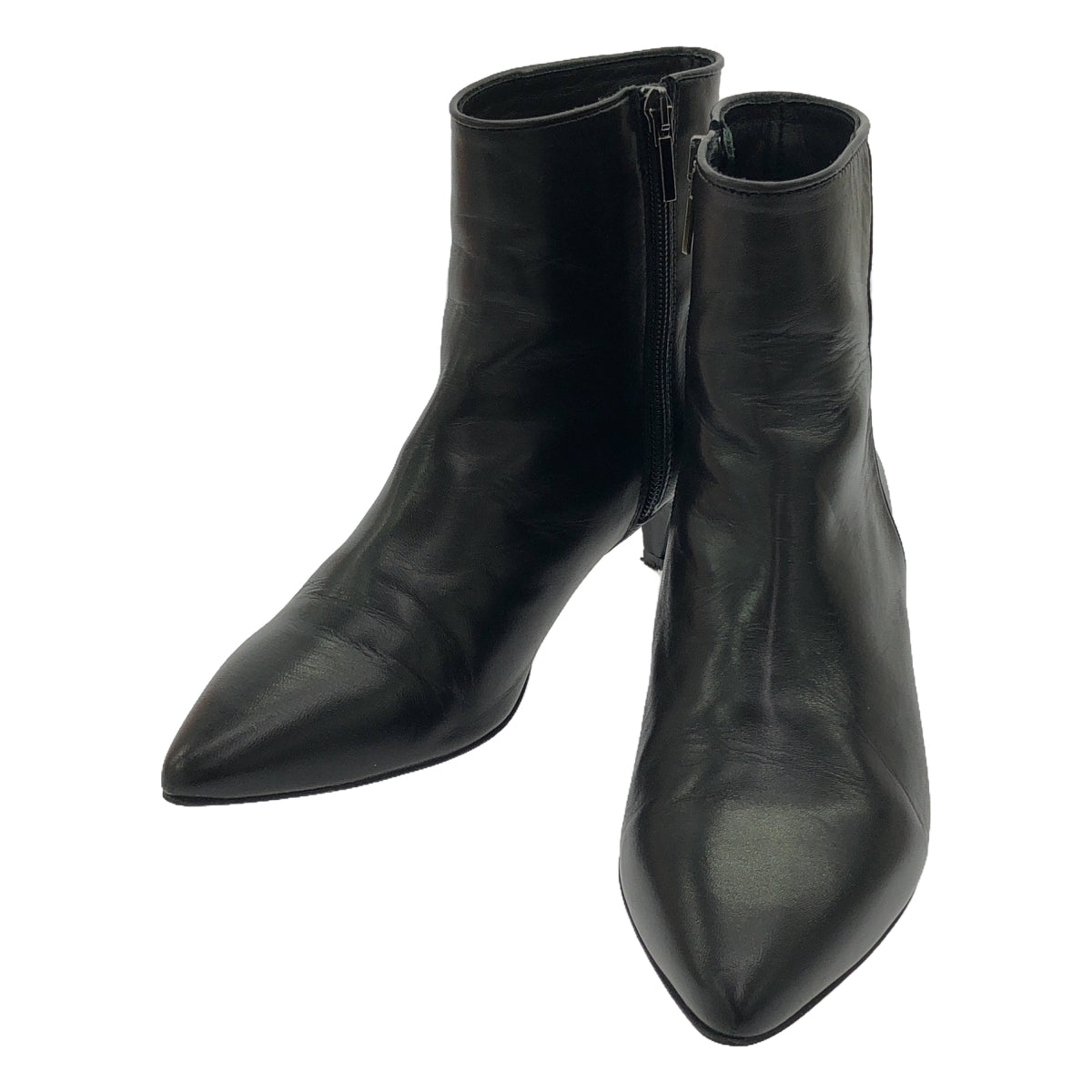 IENA | ANGELINA MILLAN Leather Short Boots | 7 | Women's