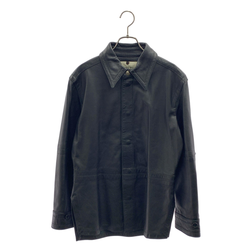 DIRK BIKKEMBERGS / 다크 비켄버그 | 90s 가죽 하프 코트 | 48 | 남성