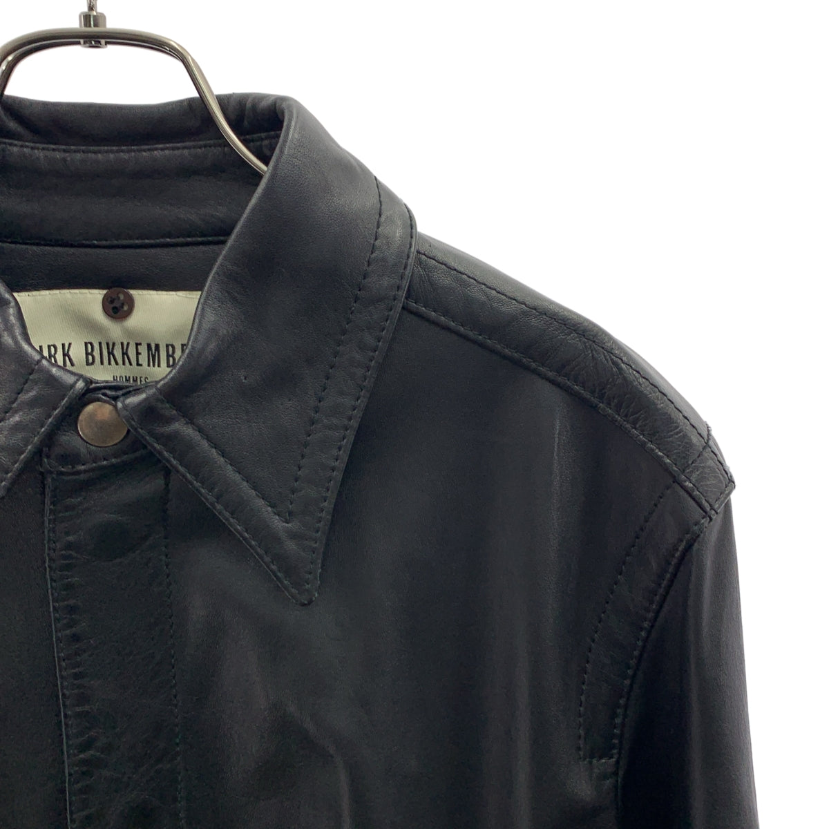 DIRK BIKKEMBERGS / ダークビッケンバーグ | 90s レザー ハーフ コート