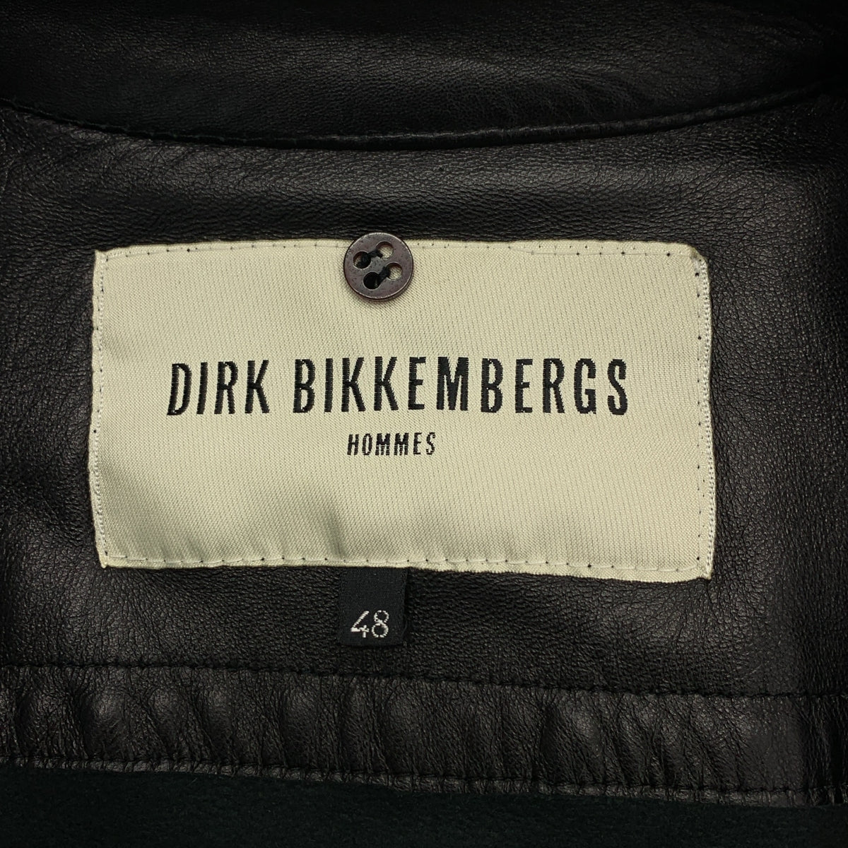DIRK BIKKEMBERGS / ダークビッケンバーグ | 90s レザー ハーフ コート