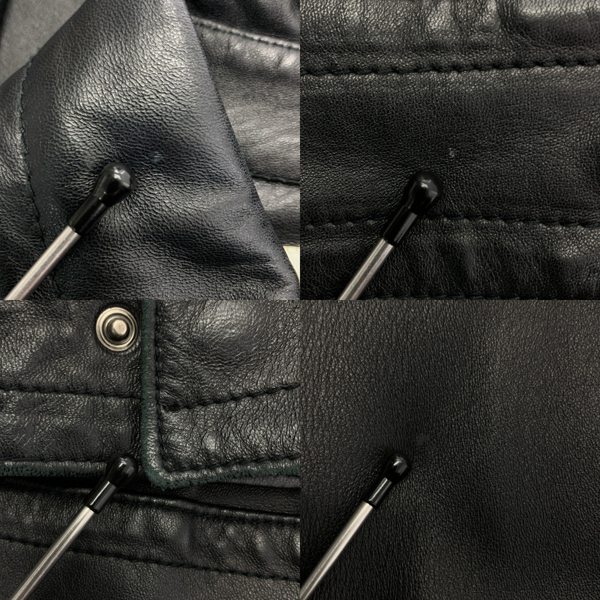 DIRK BIKKEMBERGS / 다크 비켄버그 | 90s 가죽 하프 코트 | 48 | 남성