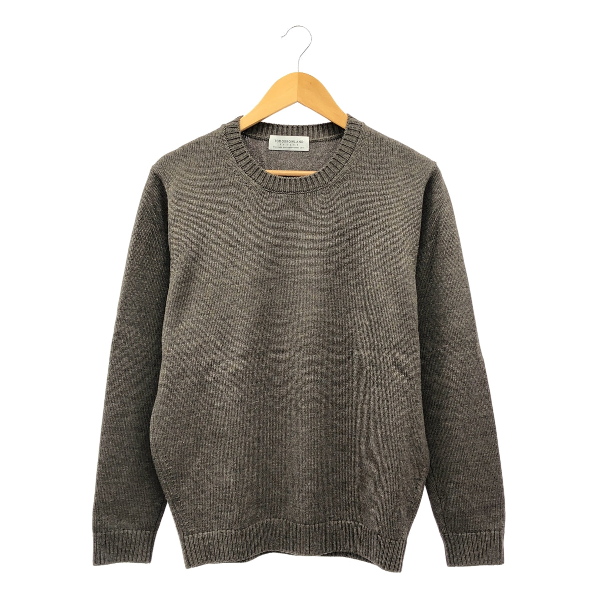 TOMORROWLAND 針織 | 美利奴羊毛基本款圓領套頭針織衫 | M 碼 | 男款