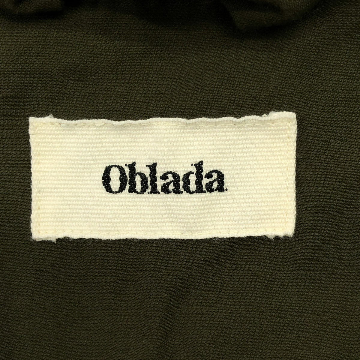 oblada / オブラダ | Sleeveless Military Jacket / ミリタリー ドローストリング ベスト ジャケット | OS | レディース