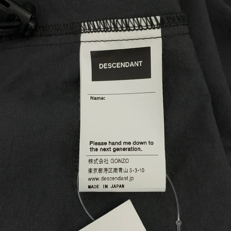 DESCENDANT / 디센던트 | 2026SS | BAIT NYLON ANORAK / 드로스트링 아노락 후디 | 2 | 남성