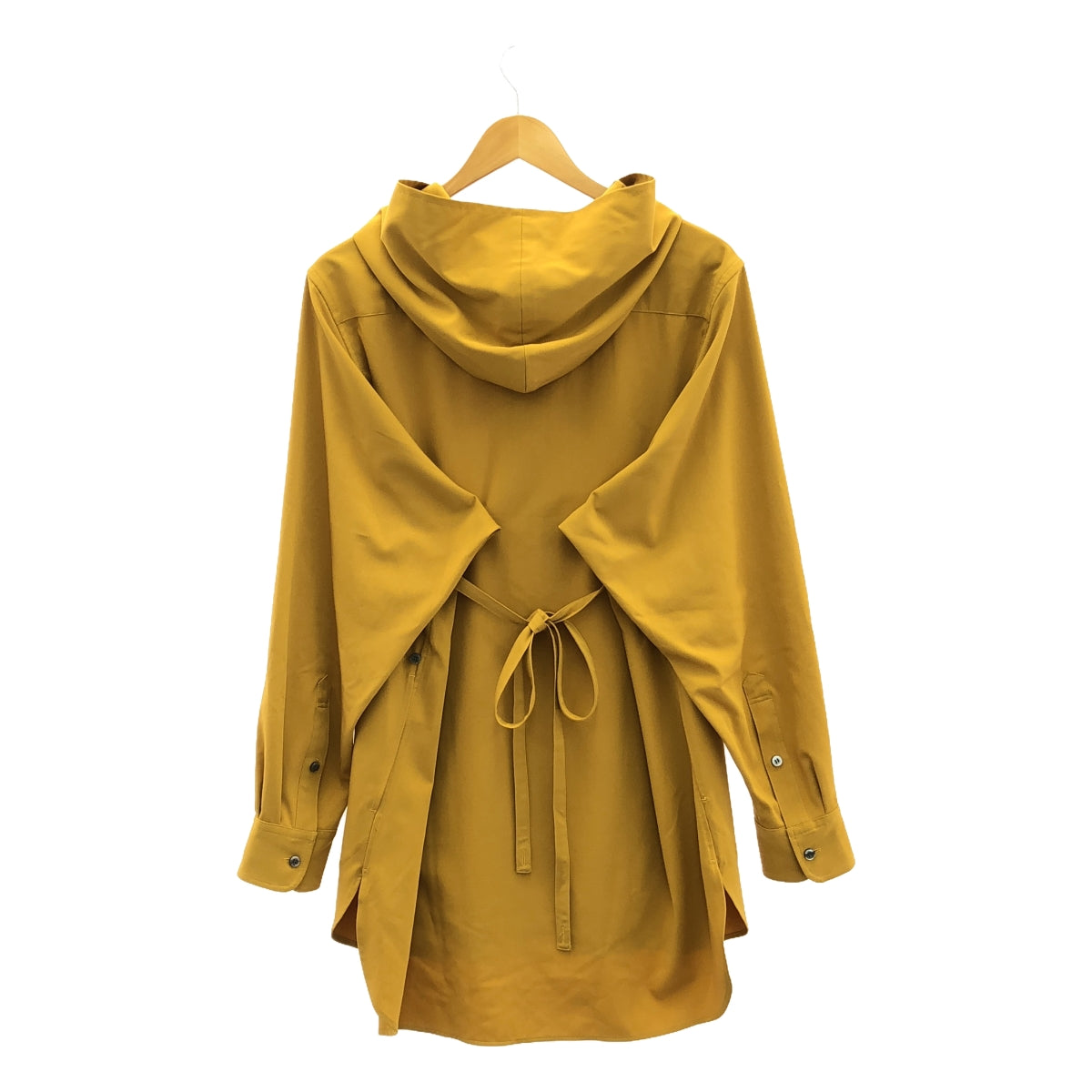 [New] prasthana / Prasthana | strings hooded shirt / shirt | M | mustard | men's