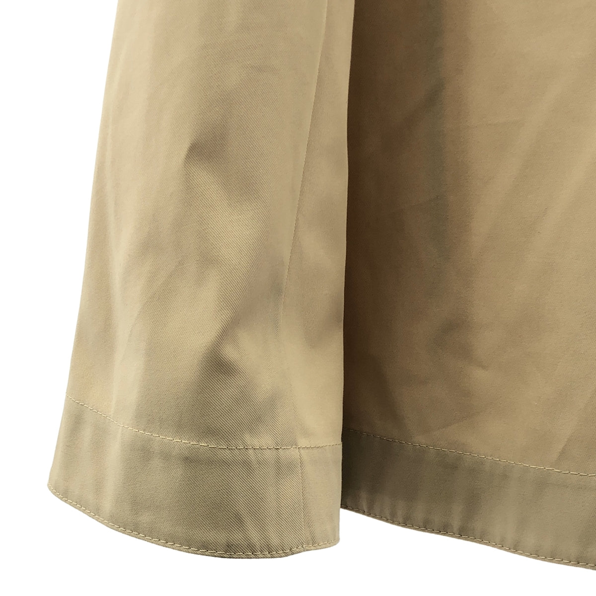 【美品】  JIL SANDER / ジルサンダー | コットン フレア ロングスカート | 30 | カーキ | レディース