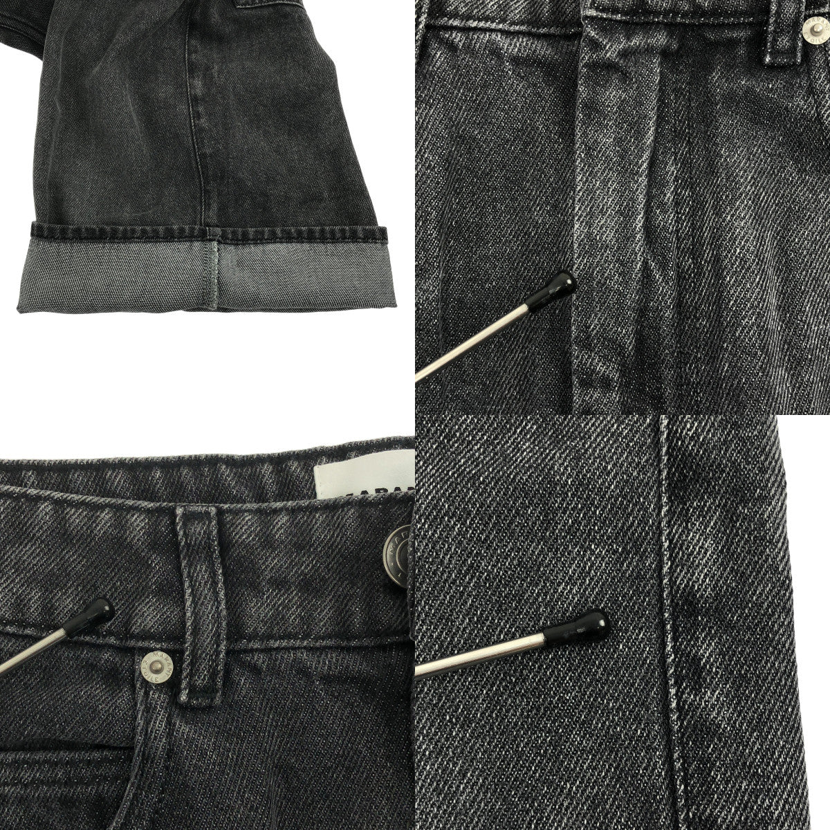 ISABEL MARANT ETOILE / 이사벨 마란에트월 | 2023SS | BALINA SHORTS 데님 하프 팬츠 | 36 |