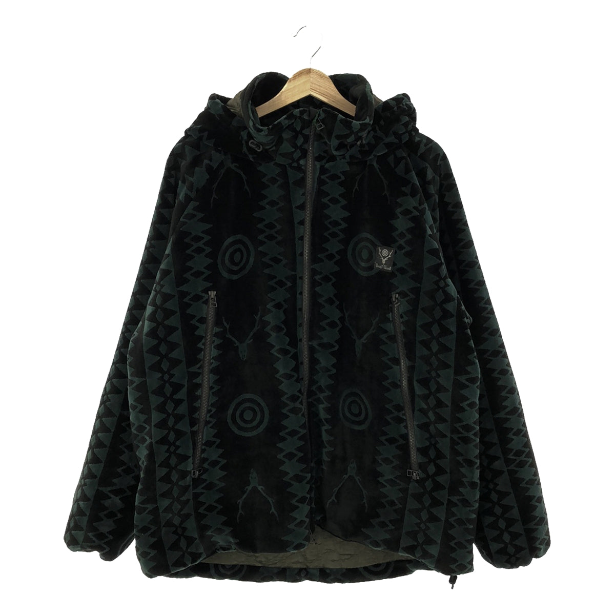 South2West8 S2W8 / サウスツーウエストエイト | WEATHER EFFECT JACKET - VELVET JQ. / SKULL & TARGET / ウェザーエフェクトジャケット | S | メンズ