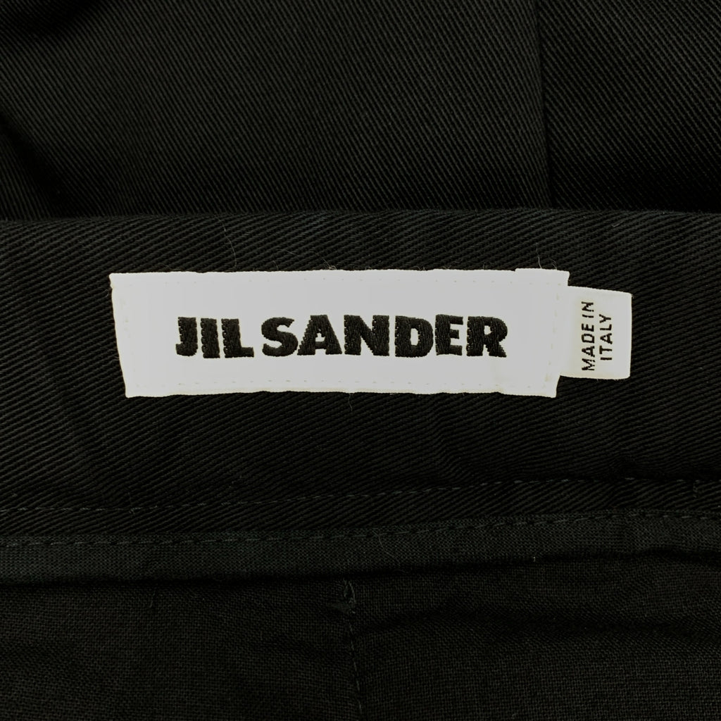 JIL SANDER / ジルサンダー | 2020AW | tailored cotton trousers / コットンツイル ウエストゴム イージー トラウザー パンツ | 44 | メンズ