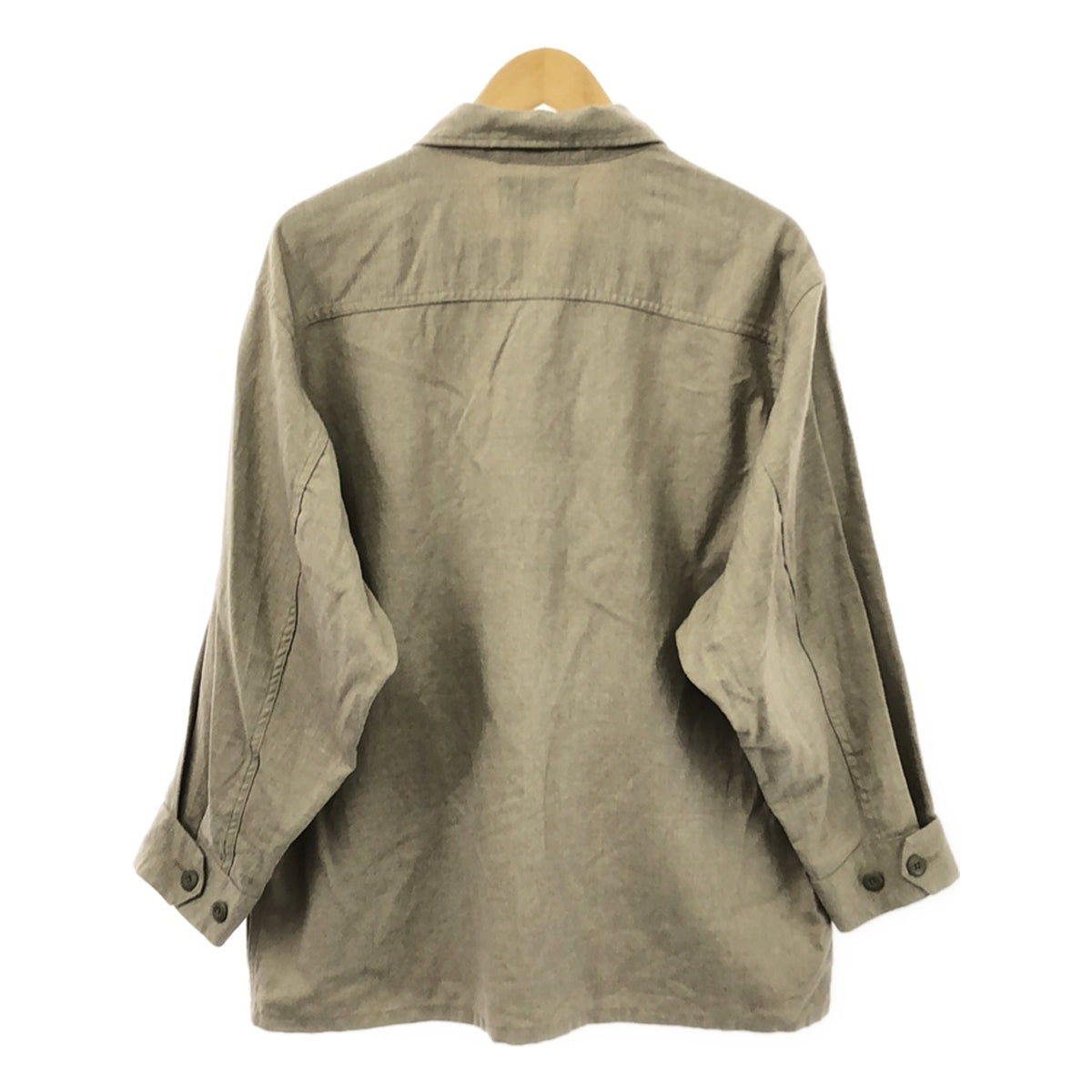 [Good Condition] Deuxieme Classe / Deuxieme Classe | JOHNBULL / John Bull Linen Military Fatigue Jacket | F | Beige | Women's