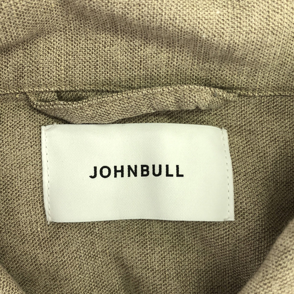 [Good Condition] Deuxieme Classe / Deuxieme Classe | JOHNBULL / John Bull Linen Military Fatigue Jacket | F | Beige | Women's