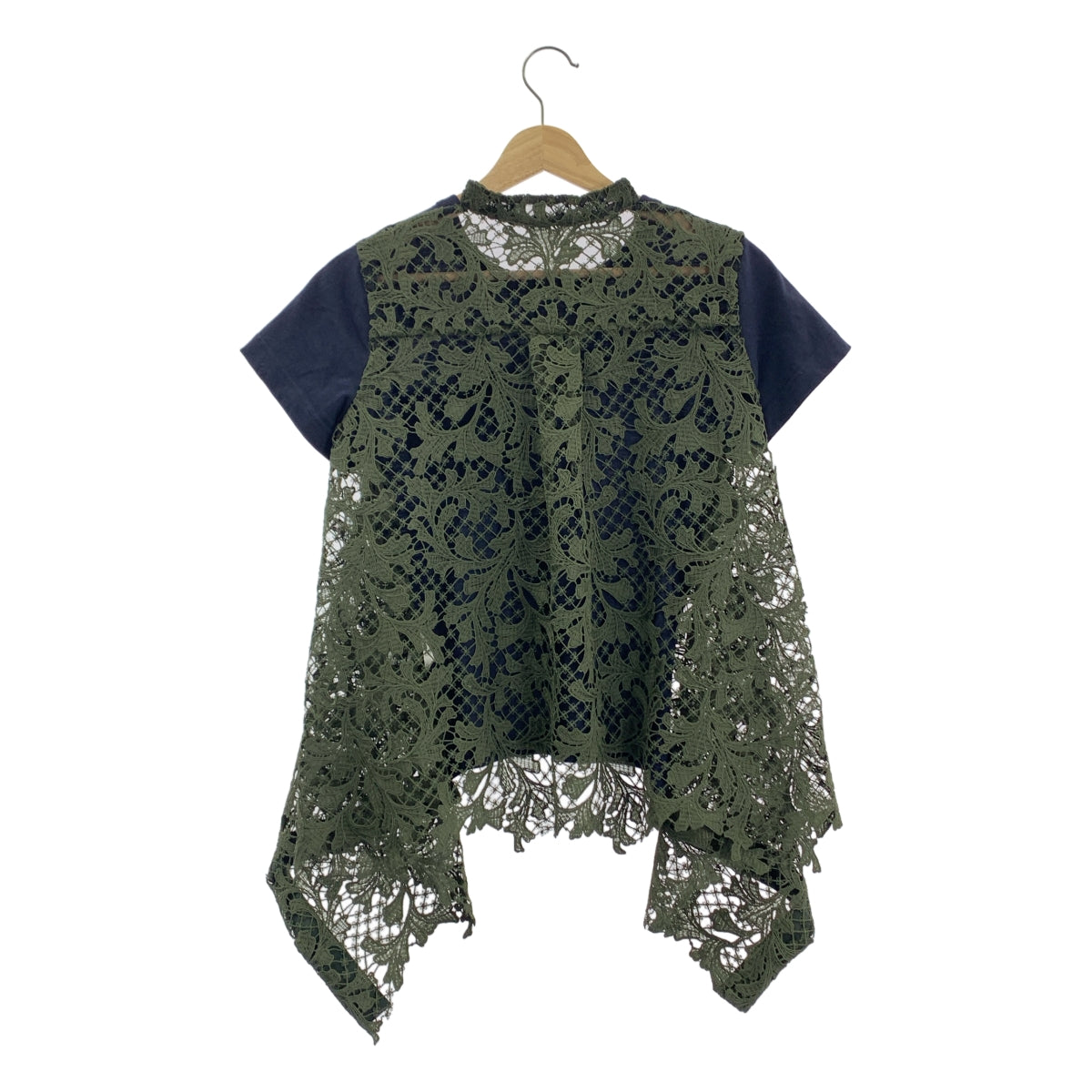 sacai | 刺繡蕾絲套頭衫 | 尺寸 1 | 女款