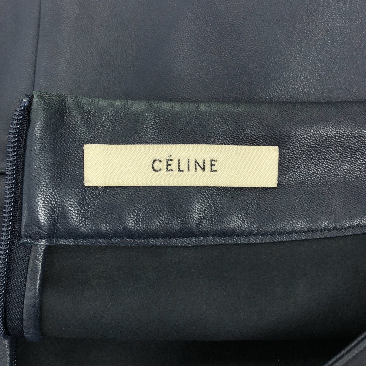CELINE | Phoebe Lamb Leather Skirt | Size 36 | Women's