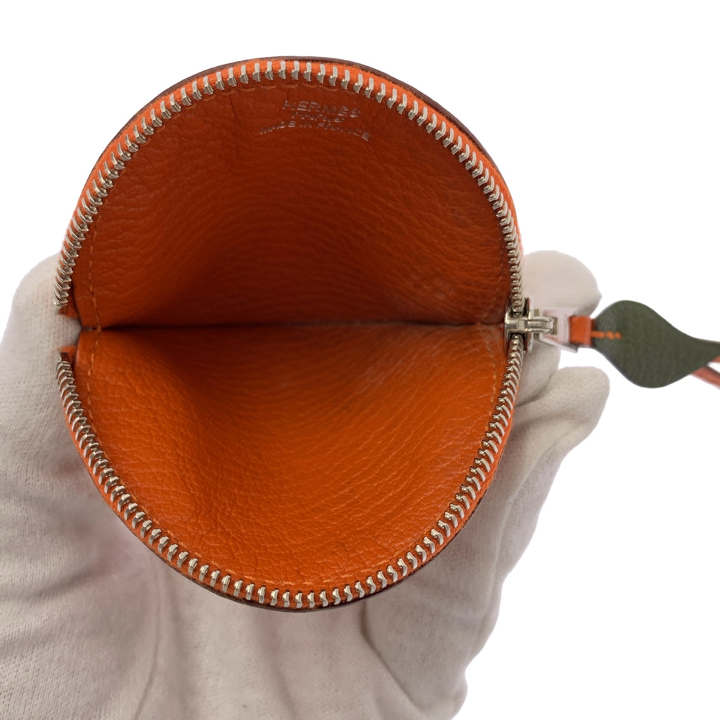 HERMES / 헤르메스 | 투티 프루티 포르투모네 오렌지 동전 케이스 지갑 |