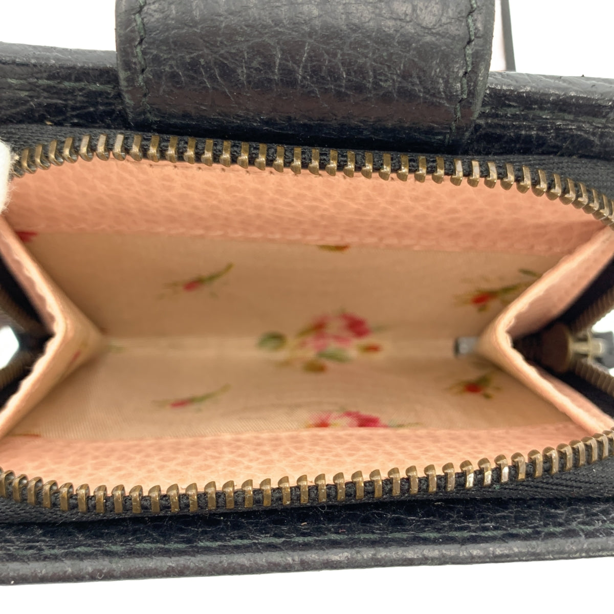 GUCCI / 구찌 | GG 마몬트 보우 가죽 지갑 이중 지갑 |