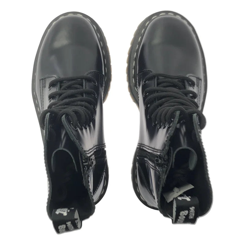 Dr.Martens / ドクターマーチン | ロゴサイドジップ レースアップ ブーツ | UK4 | レディース