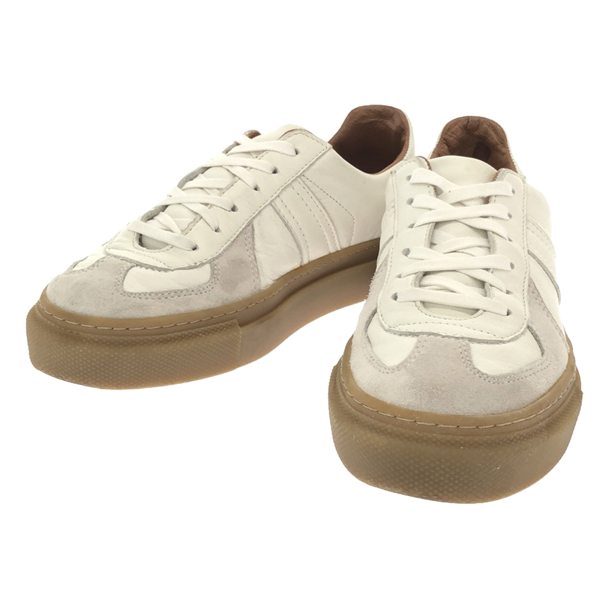 [Good Condition] REPRODUCTION OF FOUND | 2023SS | × CLANE Special Order GERMAN MILITARY TRAINER Sneakers | Size 36 | White | Women's