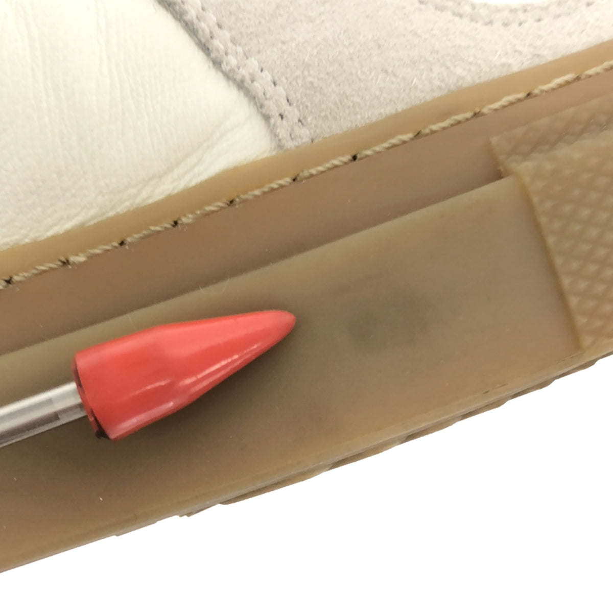 【美品】  REPRODUCTION OF FOUND / リプロダクションオブファウンド | 2023SS | × CLANE クラネ別注 GERMAN MILITARY TRAINER ジャーマンミリタリートレーナー スニーカー | 36 | ホワイト | レディース