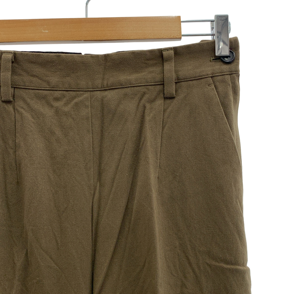 MARGARET HOWELL / マーガレットハウエル | ロールアップ ワイド パンツ | 1 | レディース