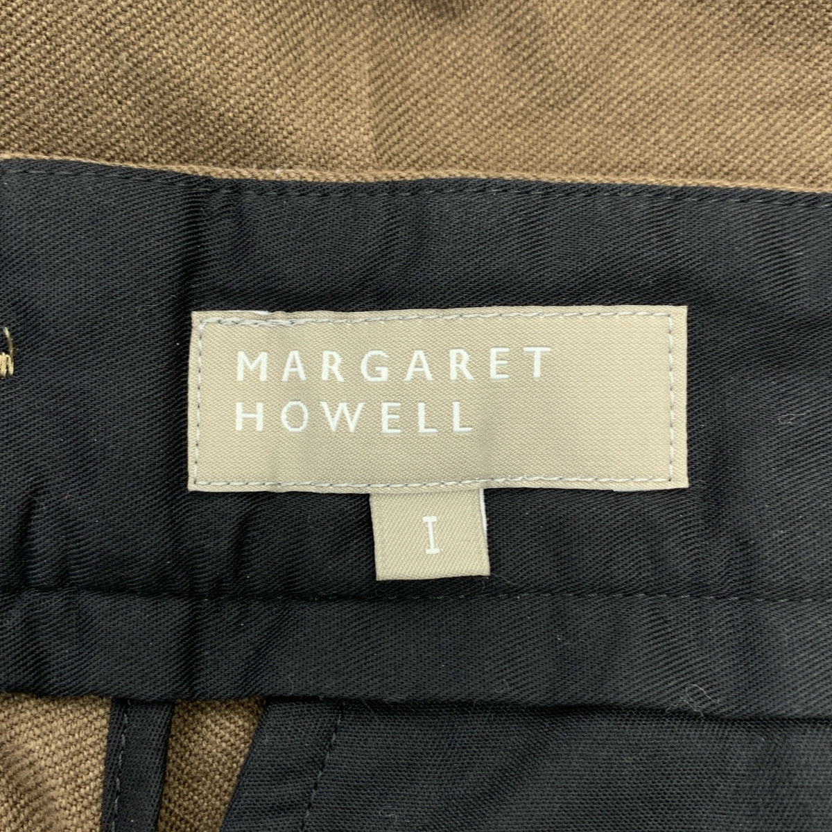 MARGARET HOWELL / マーガレットハウエル | ロールアップ ワイド パンツ | 1 | レディース