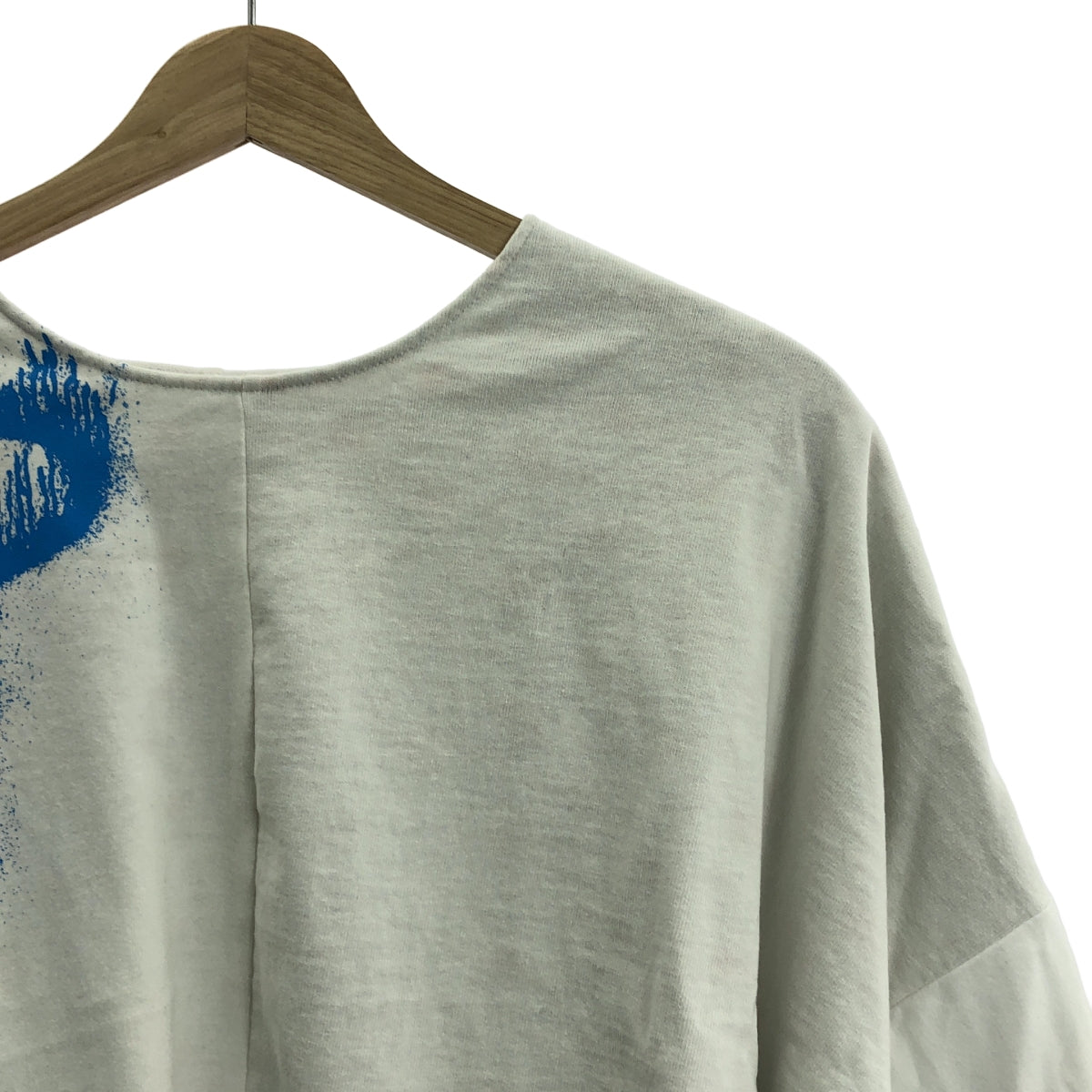 【新品】  KIDILL / キディル | 2025SS | PUNK LONG SLEEVE SHIRT パンク カットソー ドッキング シャツ | F | ホワイト / マルチカラー | メンズ