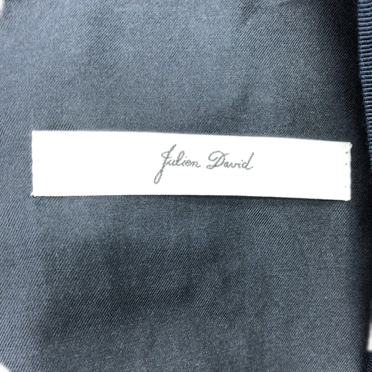 JULIEN DAVID / 줄리안 데이비드 | 웨스트 개더 민소매 원피스 | S | 네이비 | 여성