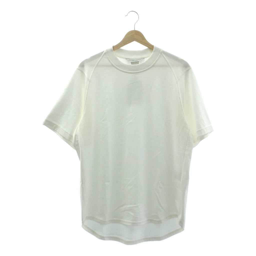 【新品】  UNION LAUNCH / ユニオンランチ | chou-juku cotton tee shirts コットン ラグランスリーブ カットソー | F | ホワイト | レディース