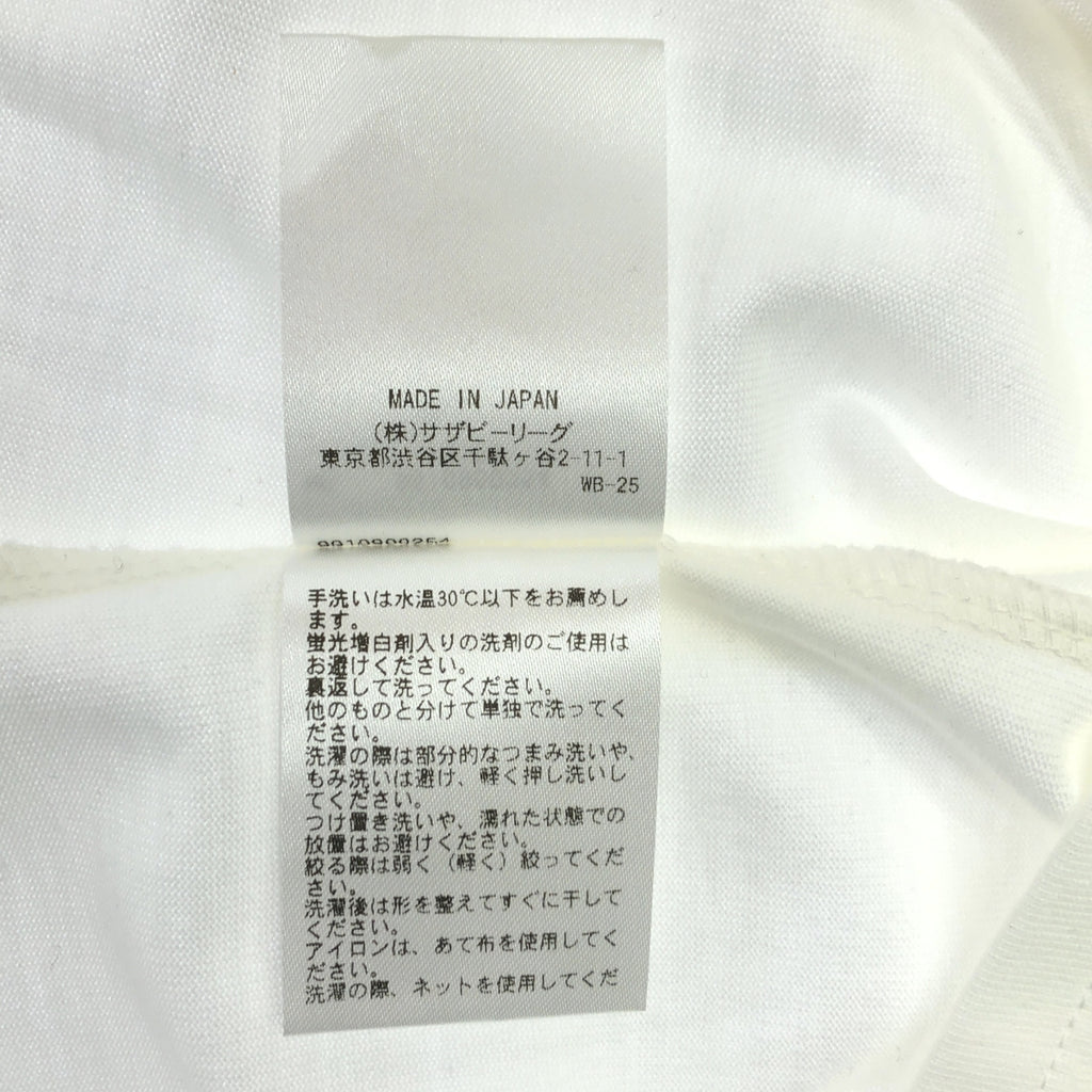 【新品】  UNION LAUNCH / ユニオンランチ | chou-juku cotton tee shirts コットン ラグランスリーブ カットソー | F | ホワイト | レディース
