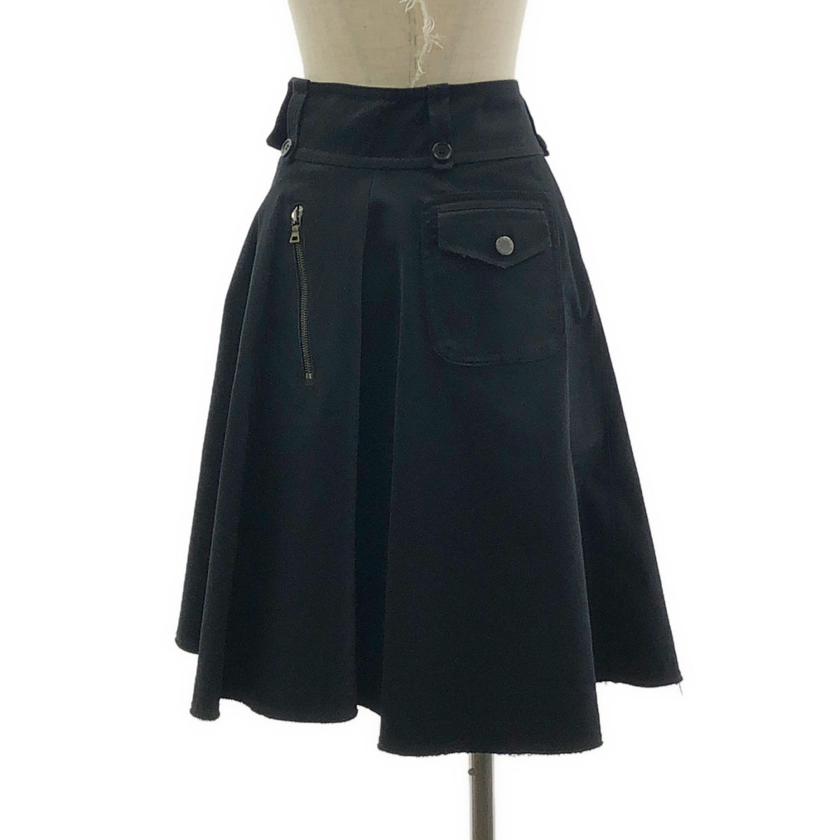 PRADA SPORT / 프라다 스포츠 | 2006 | 코튼 탁 플레어 스커트 | 38 | 여성