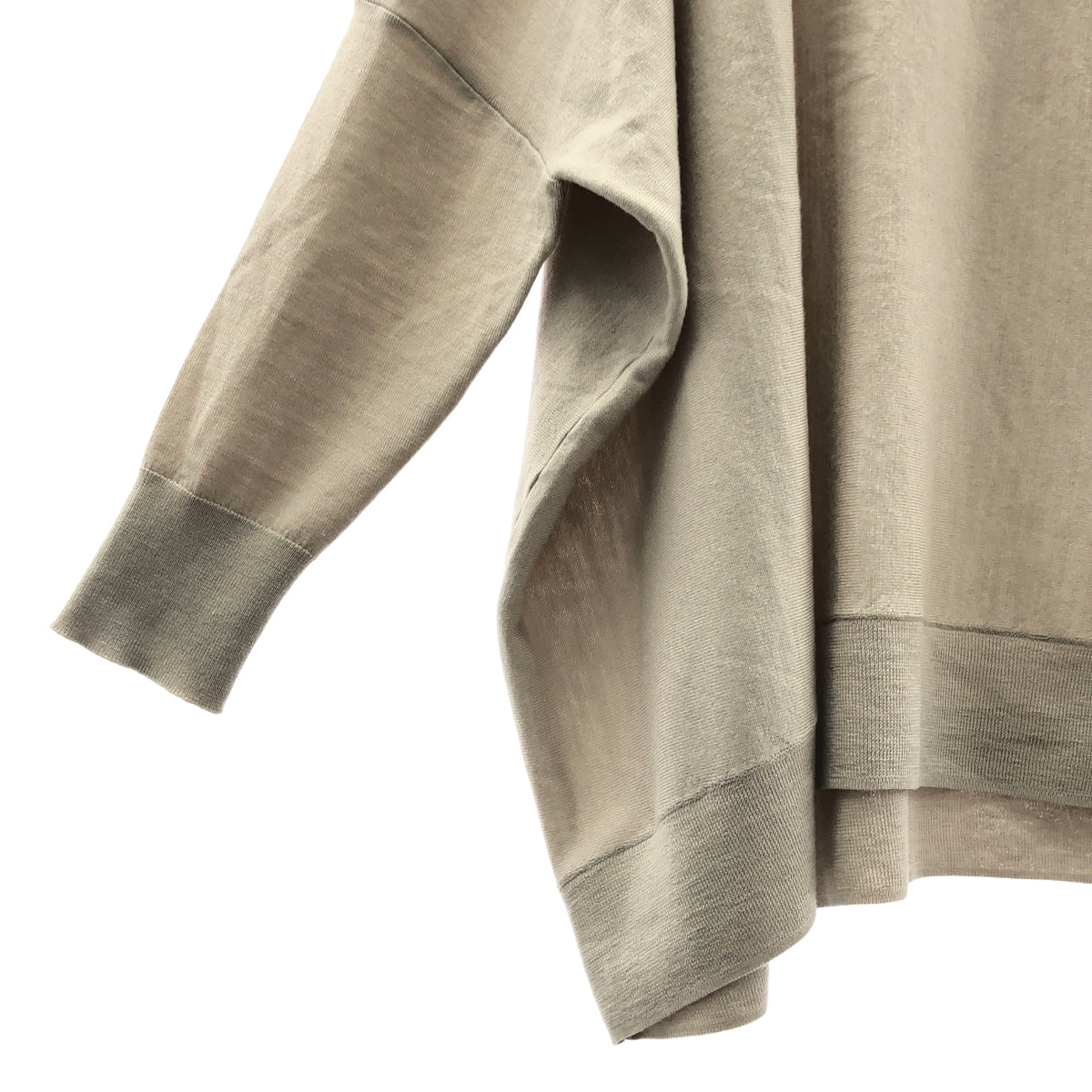 L'Appartment DEUXIEME CLASSE / 어파르트 몬드즈지엠 클래스 | B / N Volume Knit 보트 넥 볼륨 니트 |